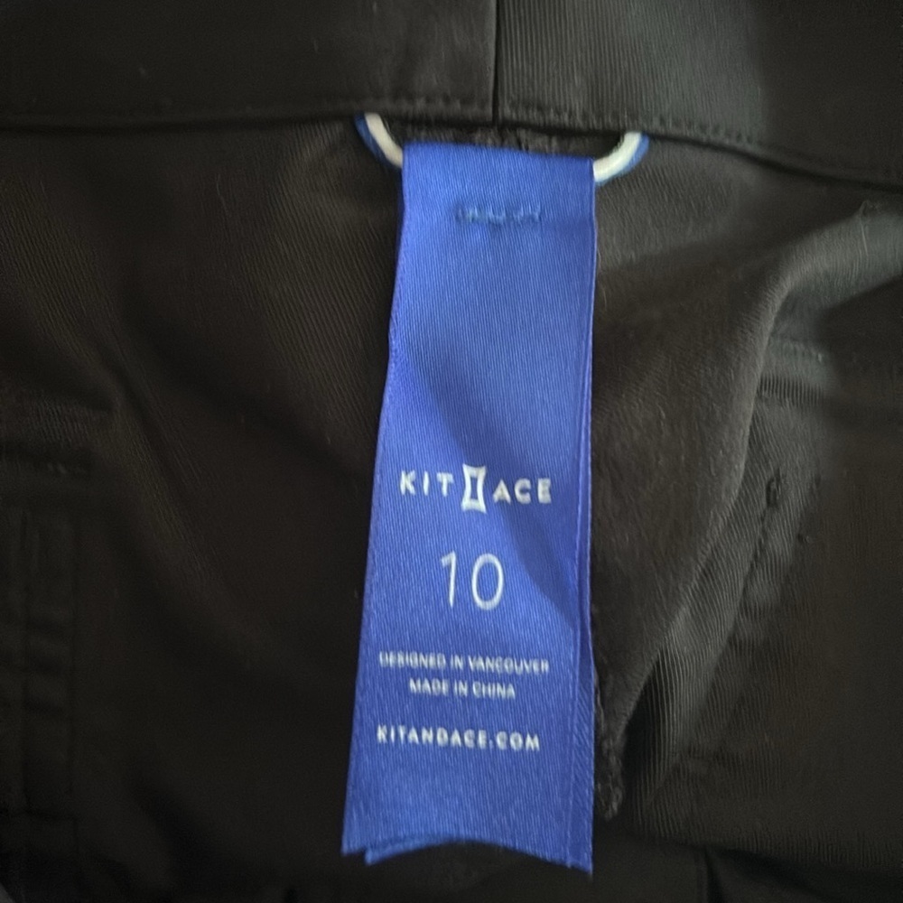 Kit & Ace Black Side Pocket Women's Pants Size 10 - Picture 11 of 13